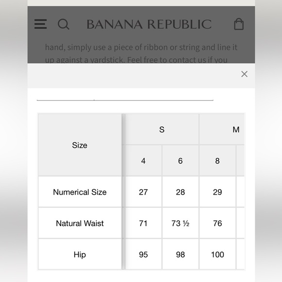 Banana Republic WIDE-LEG TENCEL™-LINEN PULL-ON PANT - Picture 7 of 7